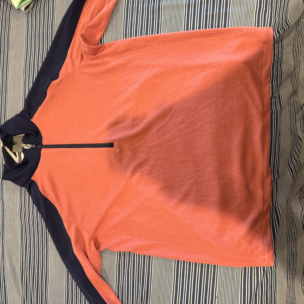 Zero restriction mens golf quarter zip